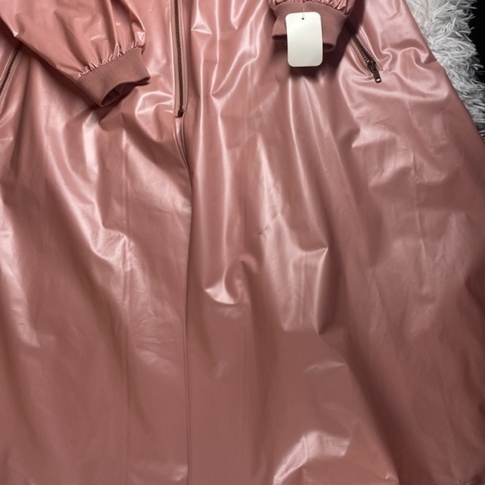 Vintage Totes Pink Raincoat M/L NWT - Picture 2 of 14